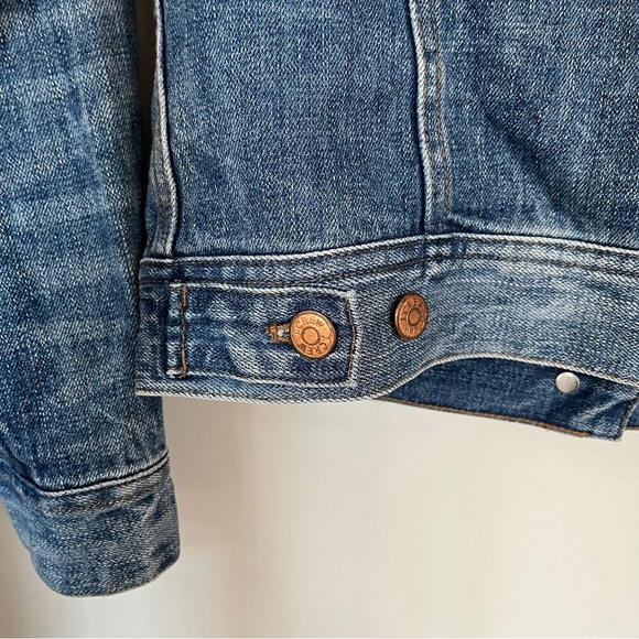 J.CREW Indigo Denim Jean Jacket Size XS - Picture 7 of 7